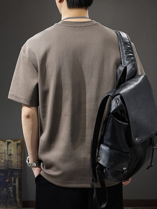Mono Round Neck Short-Sleeve