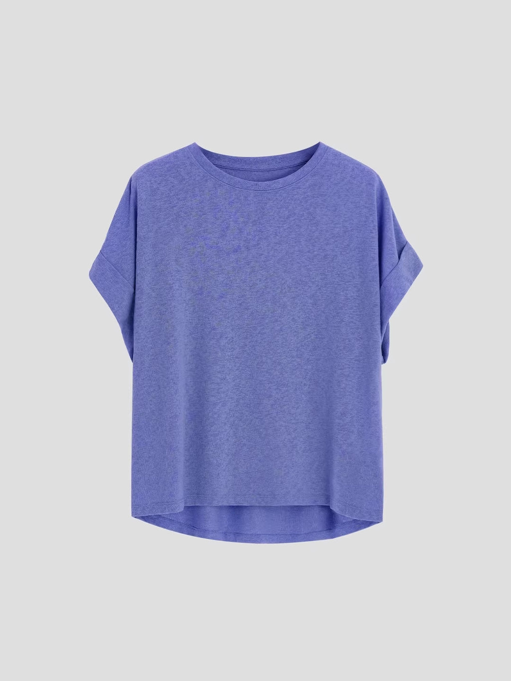 Mono Women's Cotton Linen Short Sleeve T-Shirt