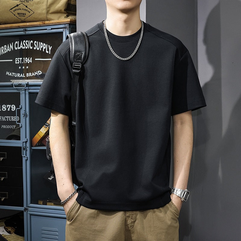 Mono Round Neck Short-Sleeve