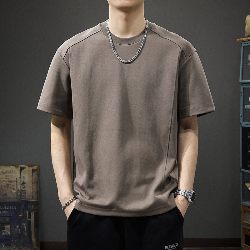 Mono Round Neck Short-Sleeve