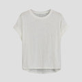 Mono Women's Cotton Linen Short Sleeve T-Shirt