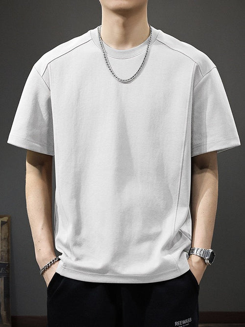 Mono Round Neck Short-Sleeve